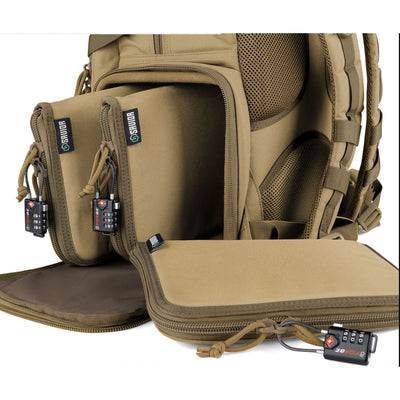 Savior Equipment Mobile Arsenal Compact Bag Protective Backpack, Tan (Used)