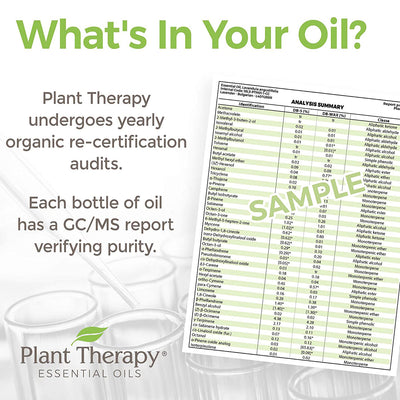 Plant Therapy 10 mL Essential Oils, 0.33 Oz, Top 6 Organic Blends (Open Box)