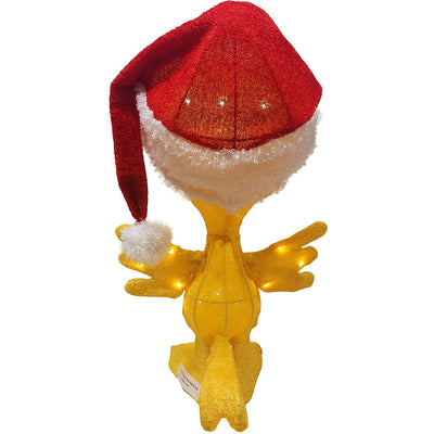 ProductWorks Peanuts 22" Woodstock Santa Hat 3D Christmas Decoration (Used)