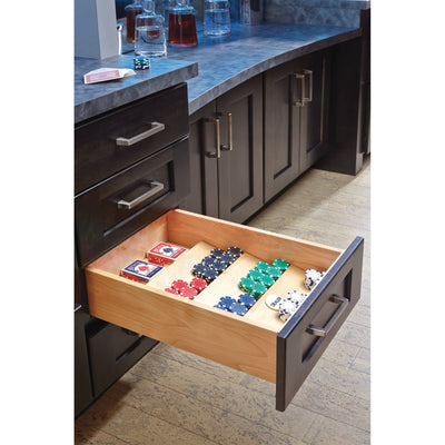 Rev-A-Shelf 4SDI-24 22-Inch 3-Tier Wood Spice Drawer Organizer Insert (Open Box)