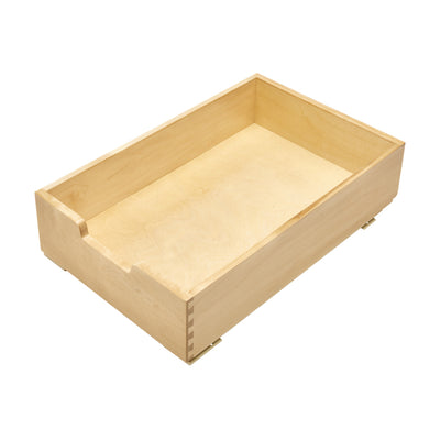 Rev-A-Shelf 4WDB-15 14" Wood Base Cabinet Pull Out Drawer, Natural (For Parts)