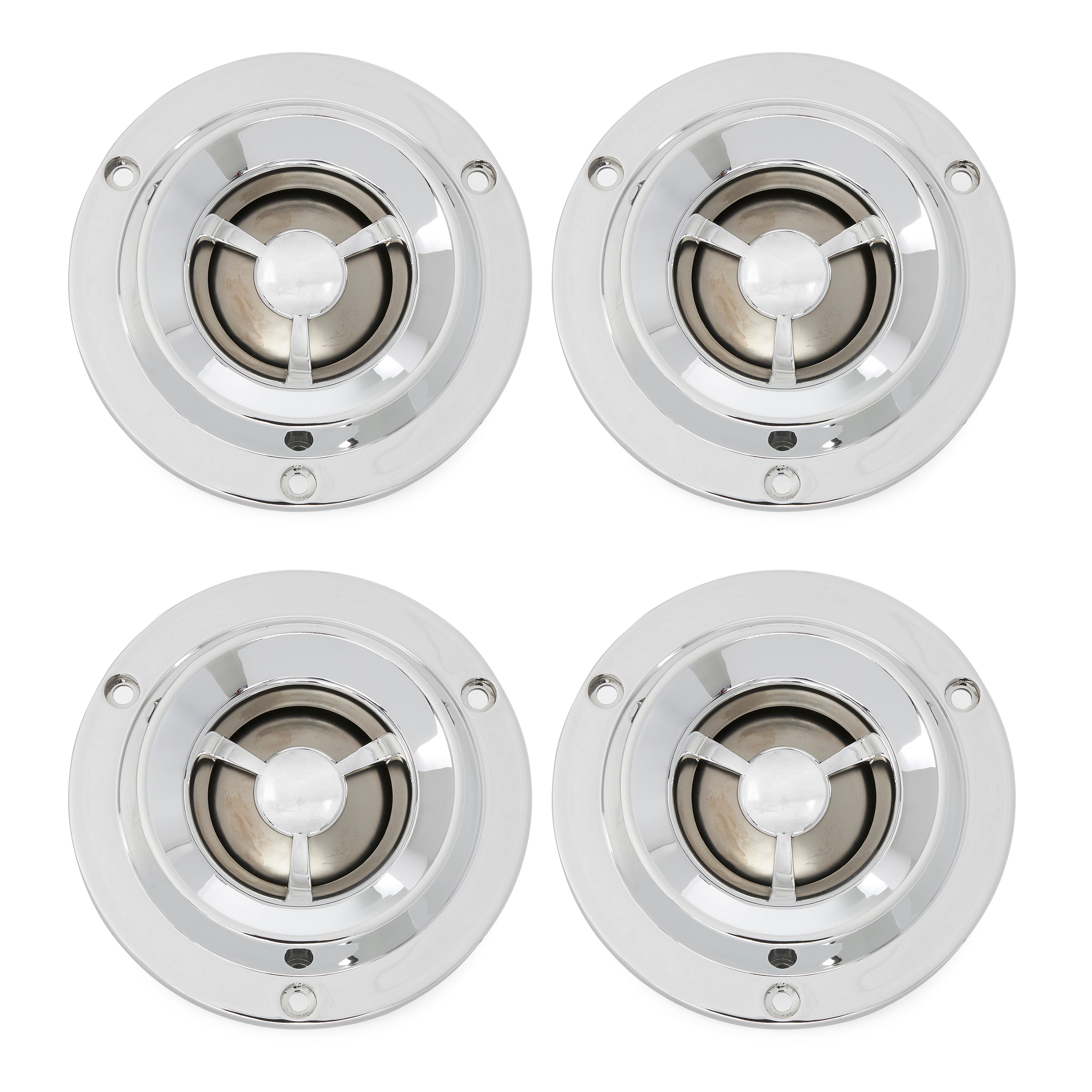 Pyle Pro 1.75 Inch Coil Titanium Dome Crossover Tweeter for Car Stereo (4 Pack) - VMInnovations