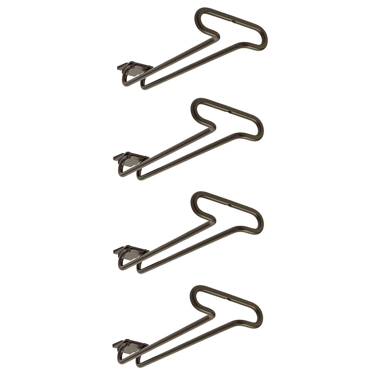 Rev-A-Shelf 3150-11ORB 11-Inch Under Cabinet Stemware Holder, Bronze (4 Pack)