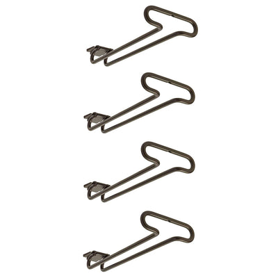Rev-A-Shelf 3150-11ORB 11-Inch Under Cabinet Stemware Holder, Bronze (4 Pack)