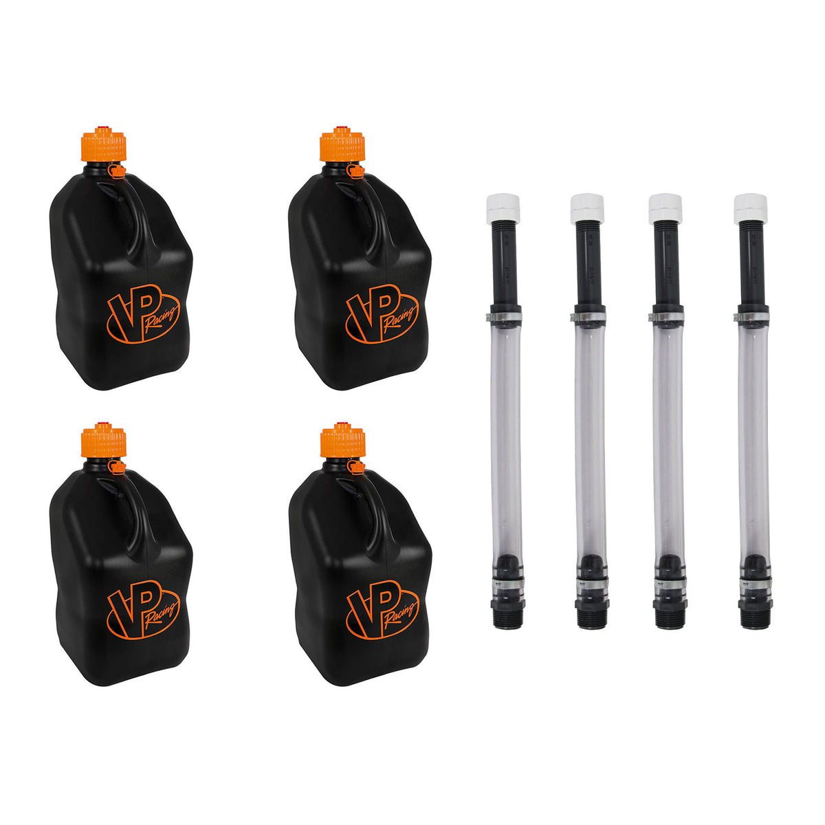 VP Racing Fuels 5.5 Gal. Motorsport Utility Container w/ 14-Inch Hose (4 Pack)