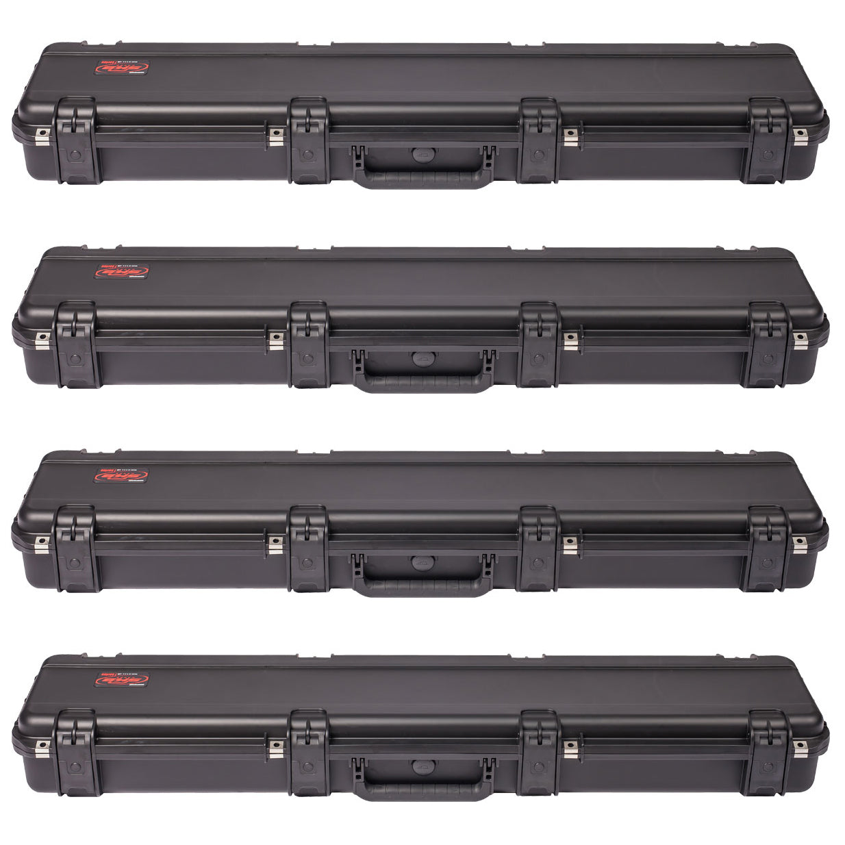 SKB Cases 3I-4909-SR iSeries Hard Plastic Single Hunting Rifle Case (4 Pack)