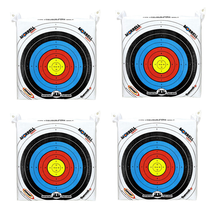 Morrell Lightweight Portable Range NASP Field Point Archery Bag Target (4 Pack)