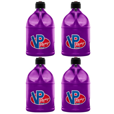 VP Racing Motorsport 5 Gallon Round Plastic Container Utility Jug Can (4 Pack)