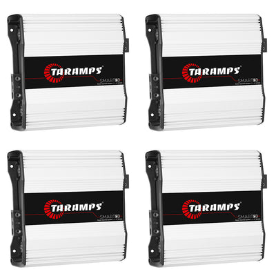 Taramps Smart 3 Class D 3000W 2 Ohm Automotive Sound System Amplifier (4 Pack)