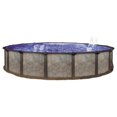Lomart Skye Harbor 12 Foot Round Hard Side Steel Frame Pool Package (For Parts) - VMInnovations