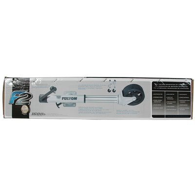 Fulton 1413040134 1,600 Pound Bolt/Weld On F2 Trailer Tongue Jack, Wide Track - VMInnovations