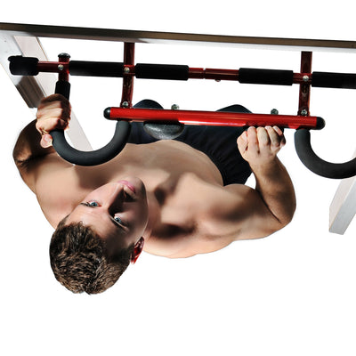 Stamina Products 50-0085 Boulder Fit Door Gym Pull Up Bar & Climbing Hand Holds
