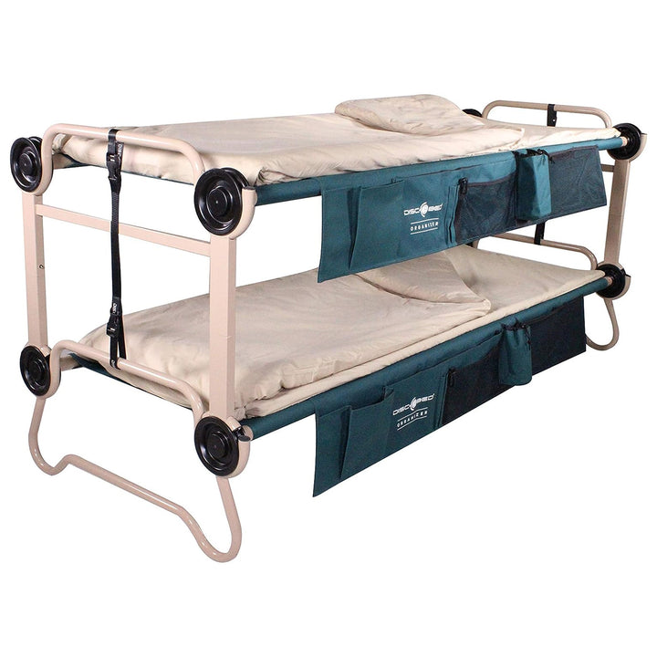 Disc-O-Bed Adult Extra Large Duvalay Memory Foam Sleeping Bag & Duvet,Cappuccino - VMInnovations