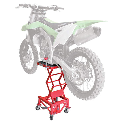 Extreme Max 5001.5083 Hydraulic Motorcycle Lift Table with 300 Lb. Capacity