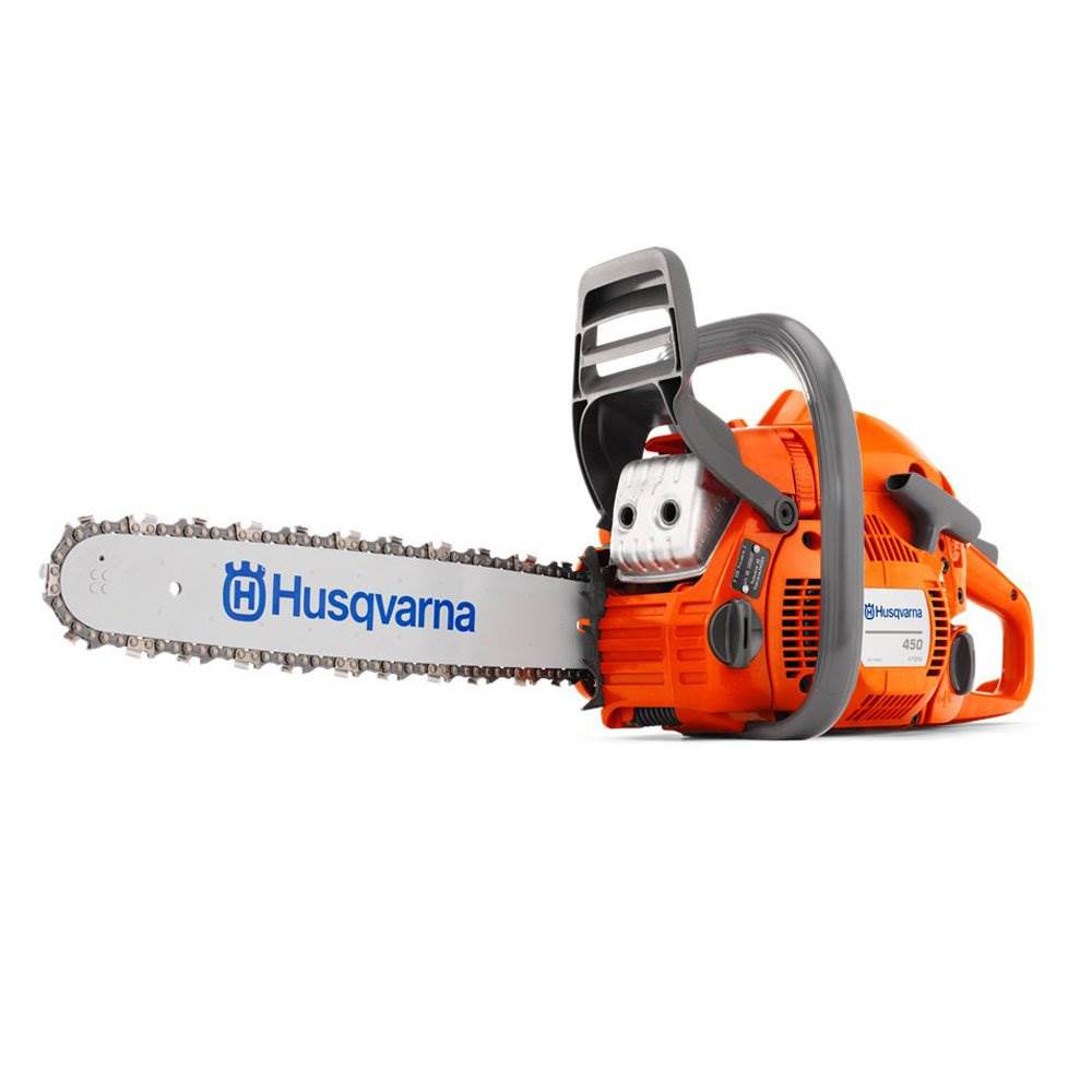 HUSQVARNA 450 20" 50.2cc Gas Powered 2 Cycle Chainsaw Refurbished (For Parts)