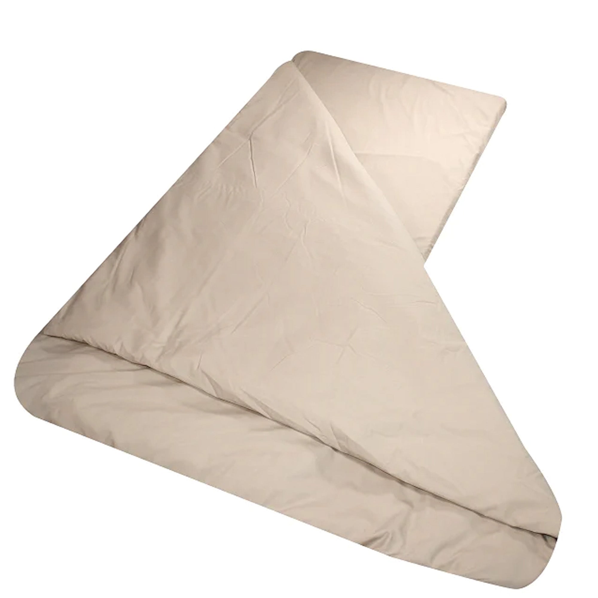 Disc-O-Bed Children's Luxury Duvet Memory Foam Sleep Pad, Cappuccino (Open Box) - VMInnovations