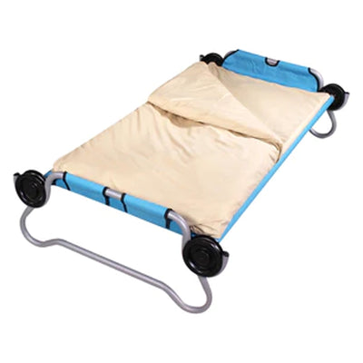 Disc-O-Bed Children's Duvalay Luxury Duvet Memory Foam Sleep Pad, Cappuccino - VMInnovations