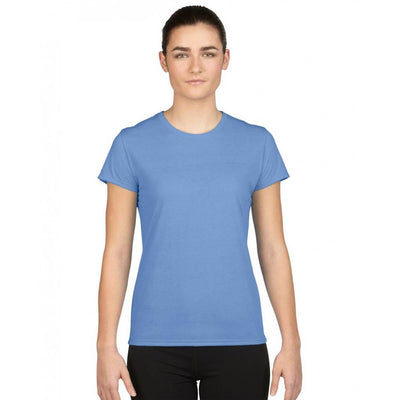 Gildan Womens Small Adult Large Sleeve T-Shirt, Carolina Blue (Open Box)