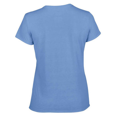 Gildan Womens Small Adult Large Sleeve T-Shirt, Carolina Blue (Open Box)