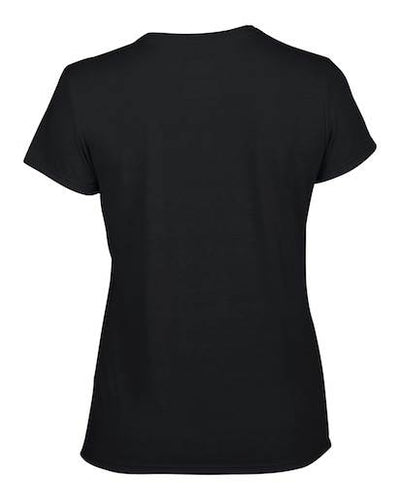 Gildan Womens Large Adult Performance Short Sleeve T-Shirt, Black (Open Box)