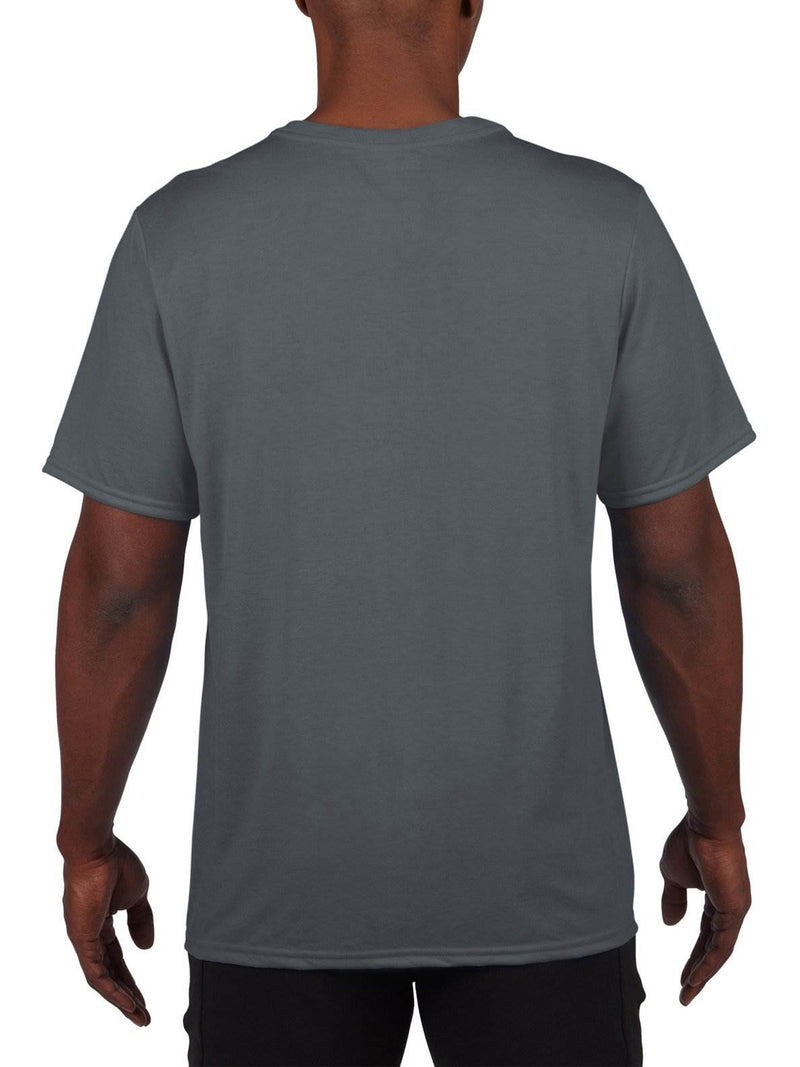 Gildan Classic Fit Mens Small Adult Performance Short Sleeve T-Shirt, Charcoal