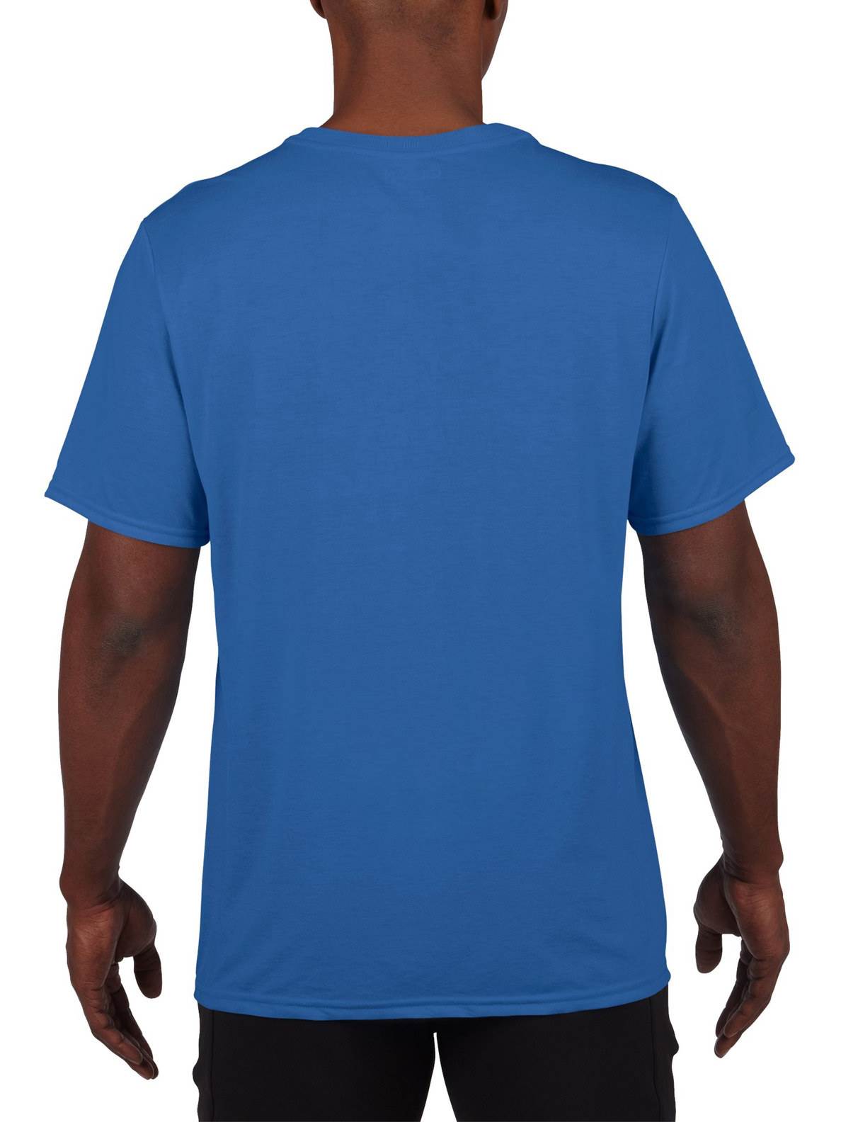 Gildan Mens Small Adult Performance Short Sleeve T-Shirt, Royal Blue (Open Box)