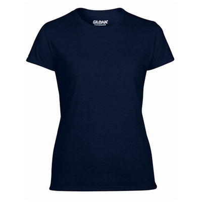 Gildan Missy Fit Women's X-Small Adult Performance Short Sleeve T-Shirt, Navy