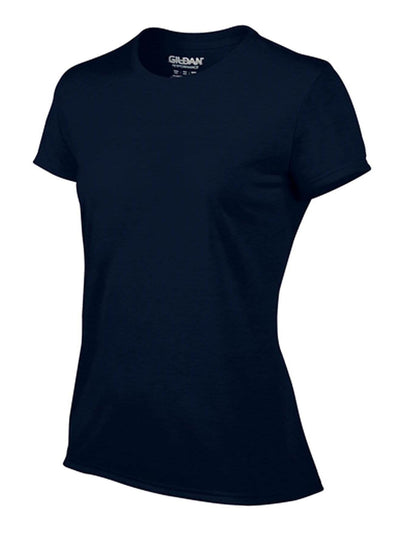 Gildan Missy Fit Womens Medium Adult Short Sleeve T-Shirt, Navy (Open Box)