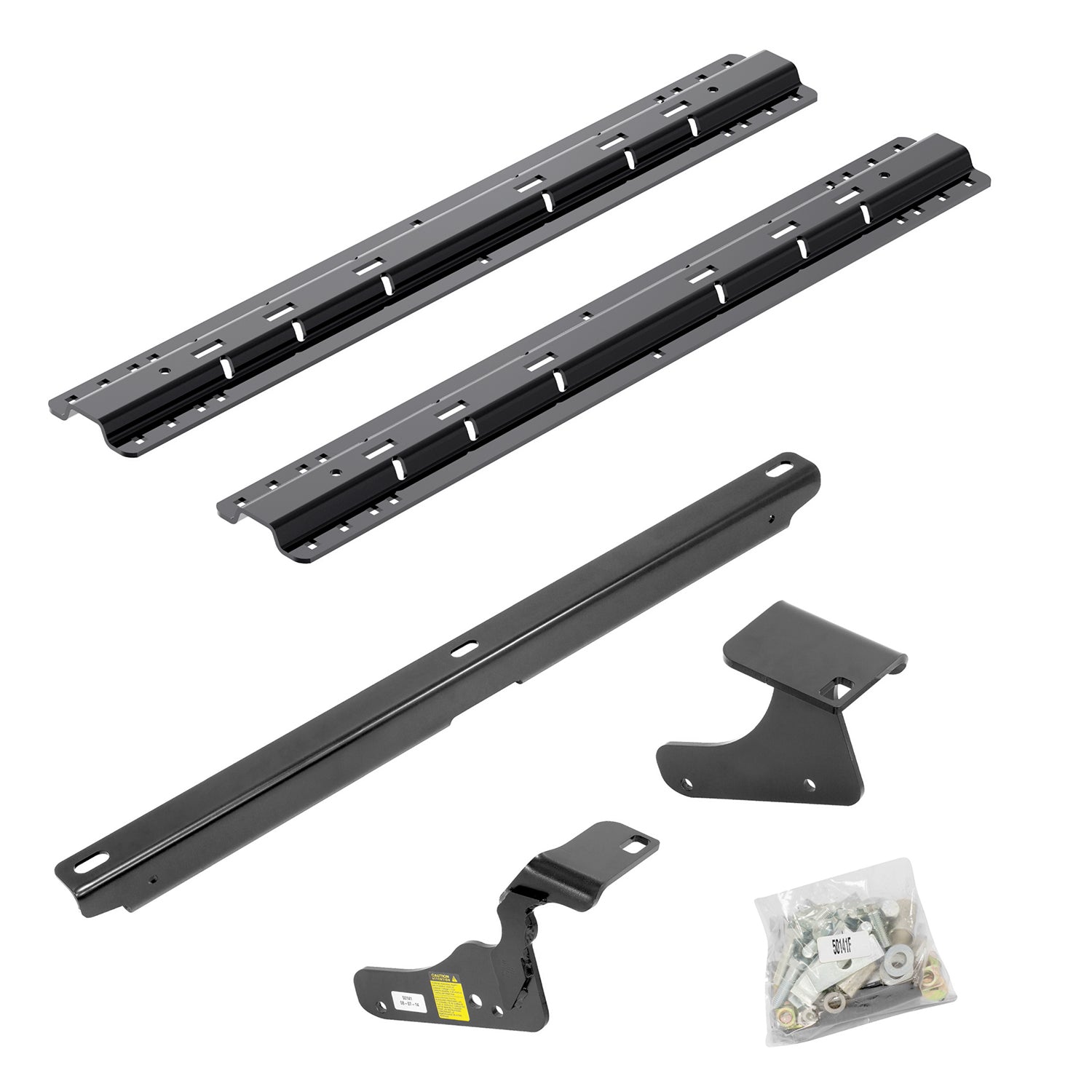 Reese Towpower 50142-58 Fifth Wheel Mounting Rails and Bracket Installation Kit