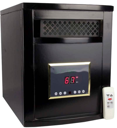 SUNTEC 1200 Sq Ft Infrared Electric Space Heater - 1500W - Missing Remote