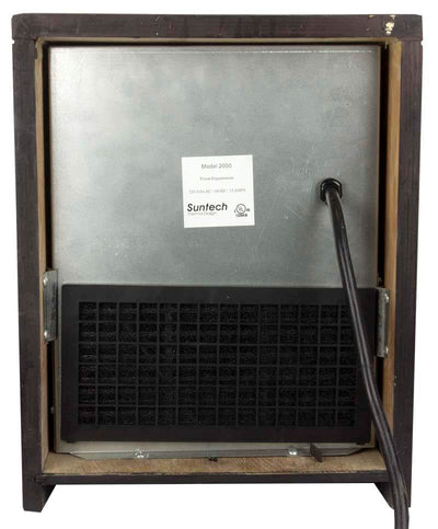 SUNTEC 1200 Sq Ft Infrared Electric Space Heater - 1500W - Open Box