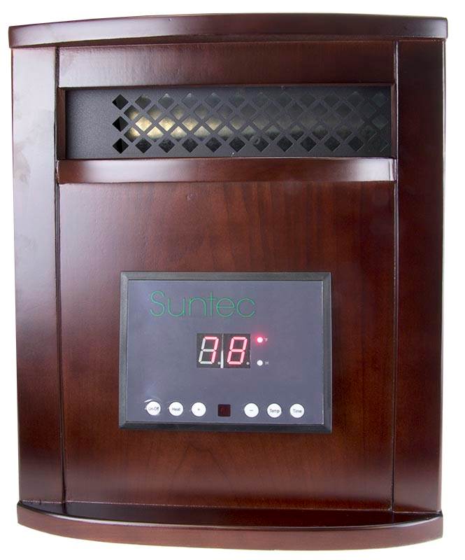 SUNTEC LRC2000 1200 Sq Ft Infrared Electric Space Heater -1500W- Slight Damage