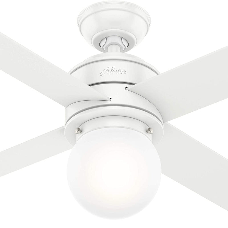 Hunter Fan Company Hepburn 52 In Indoor Ceiling Fan with LED Lights (Used)