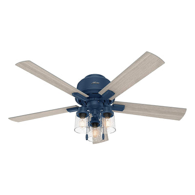Hunter Fan Company Hartland 52" Indoor Home Low Profile Ceiling Fan w/ LED Light