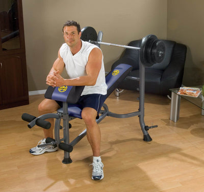 Marcy Standard Multipurpose Home Gym Workout Fitness Weight Bench - Open Box