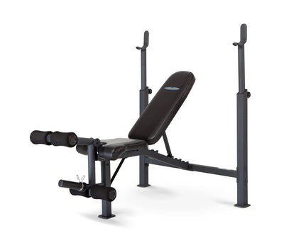 Marcy Competitor Olympic Home Gym Workout Fitness Weight Bench (Damaged)