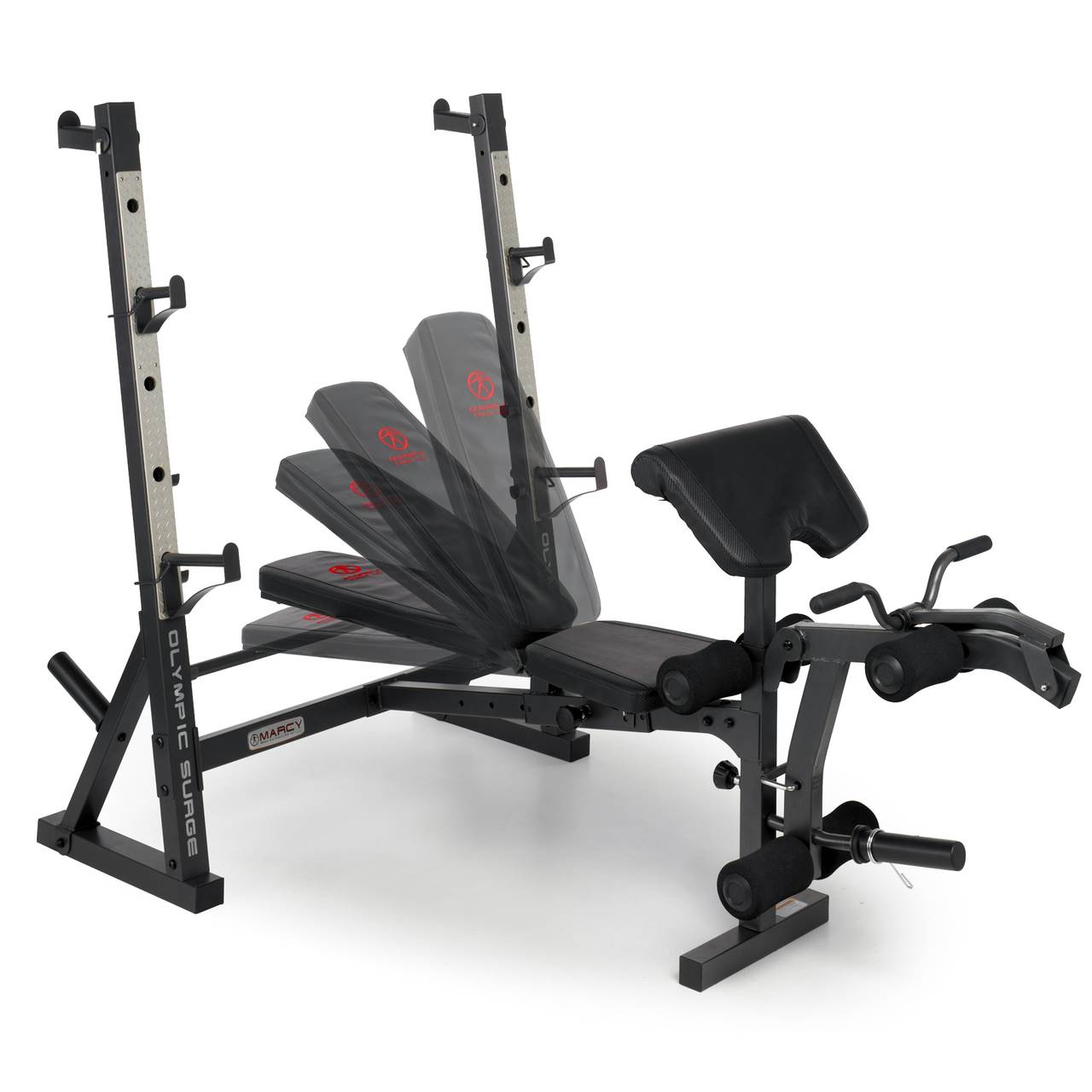 Marcy Diamond Olympic Surge Multipurpose Home Gym Workout Weight Bench- Open Box