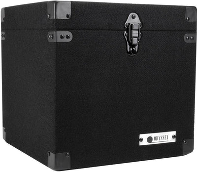 Odyssey Carpeted Pro DJ Case w/ Detachable Lid for 90 LP Vinyl Records | Damaged