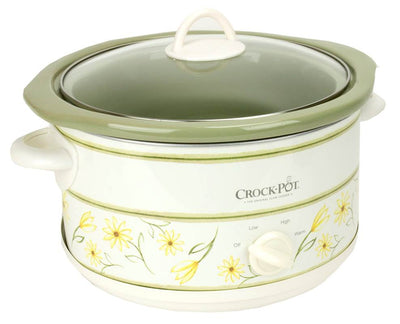 Crock-Pot SCR500-GF Classic 5 Quart 5 Lb Round Manual Slow Cooker - Open Box