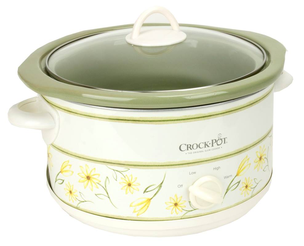 Crock-Pot SCR500-GF Classic 5 Quart 5 Lb Round Manual Slow Cooker - Open Box