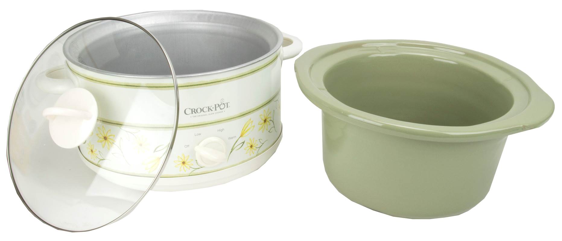 Crock-Pot SCR500-GF Classic 5 Quart 5 Lb Round Manual Slow Cooker - Damaged