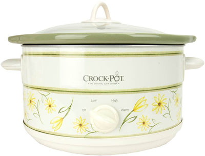 Crock-Pot SCR500-GF Classic 5 Quart 5 Lb Round Manual Slow Cooker - Damaged