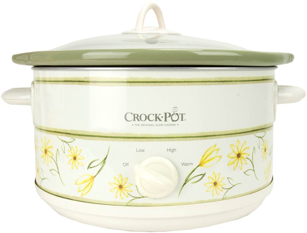 Crock-Pot SCR500-GF Classic 5 Quart 5 Lb Round Manual Slow Cooker - Open Box