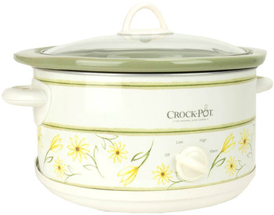Crock-Pot SCR500-GF Classic 5 Quart 5 Lb Round Manual Slow Cooker - Open Box