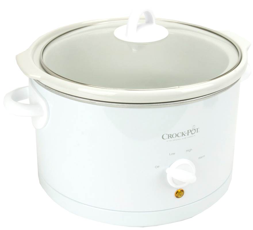 Crock-Pot 3060-W-NP Classic 6 Quart 6 Lb Round Manual Slow Cooker - Open Box