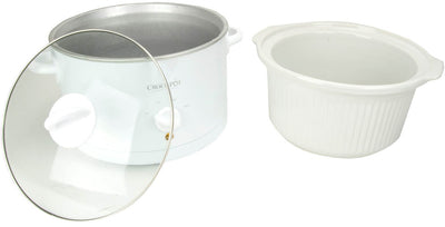 Crock-Pot 3060-W-NP Classic 6 Quart 6 Lb Round Manual Slow Cooker - Open Box