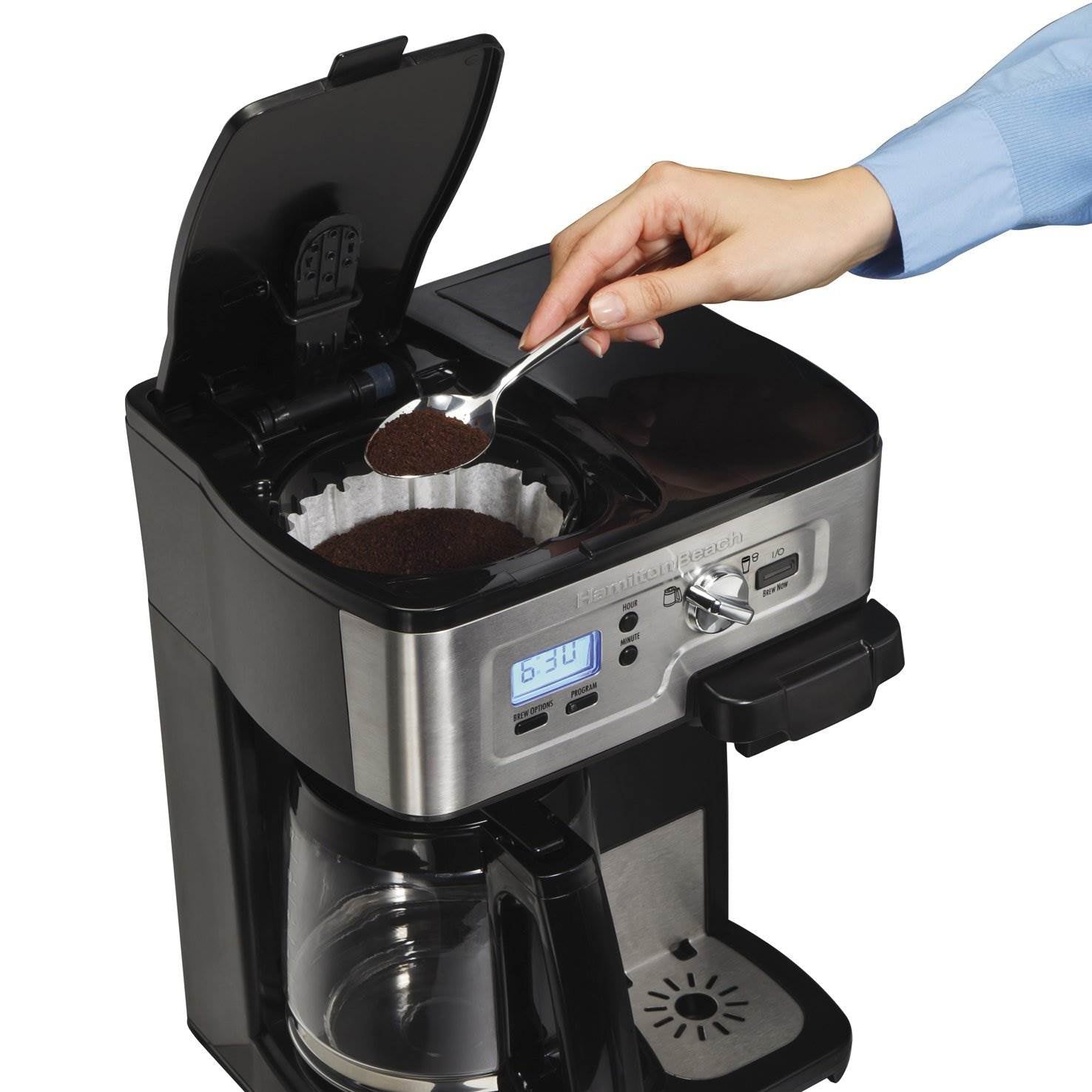 Hamilton Beach 49983 FlexBrew Digital Single-12 Cup CoffeeMaker K-Kup (Open Box)