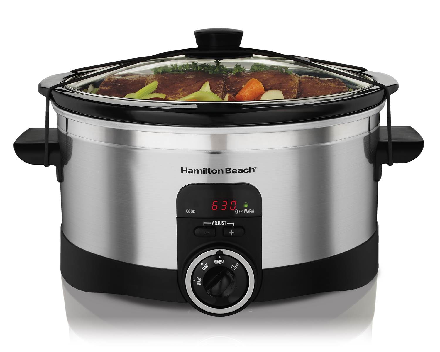 Hamilton Beach Simplicity Digital 6Qt Programmable Slow Cooker (Open Box)