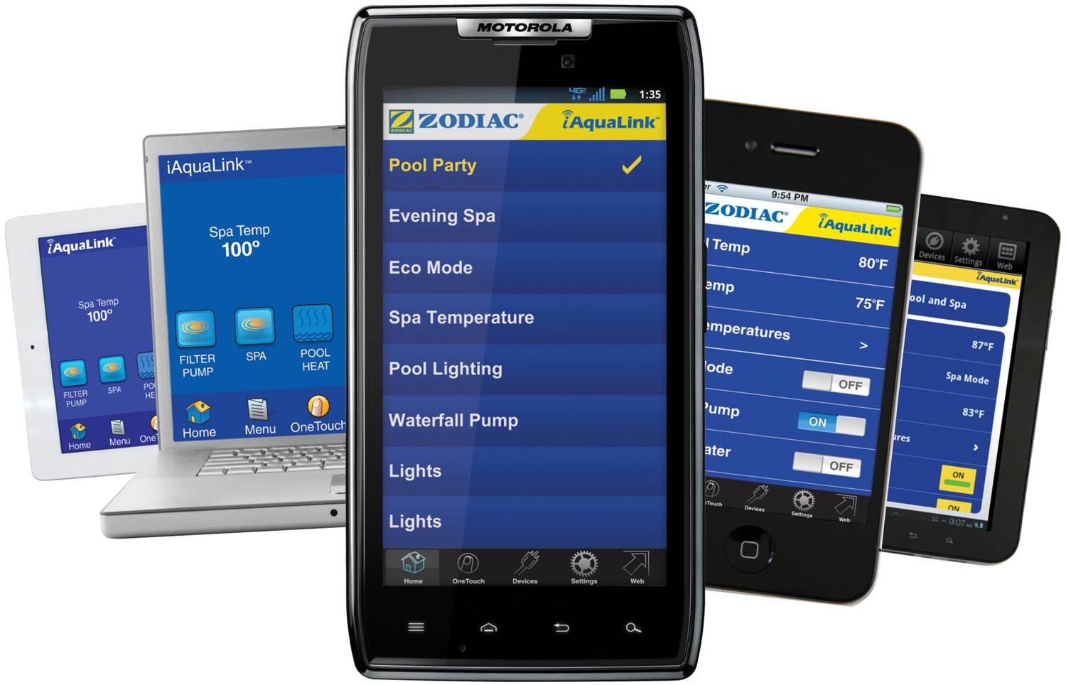 Zodiac Polaris Jandy IQ900 iAquaLink iPhone Droid Smart Phone Kit (Open Box)