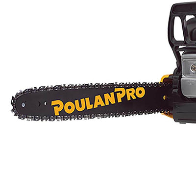 Poulan Pro 18" 42CC 2 Cycle Gas Powered Chain Saw Home Tree Chainsaw (Used)